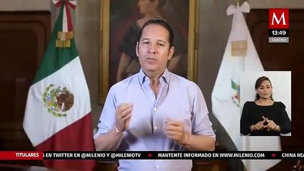 Gobernador de Querétaro anuncia apoyos para la recuperación económica del estado
