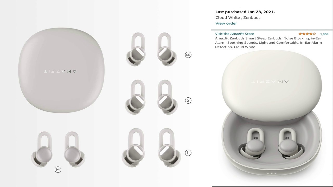 AmazFit ZenBuds -Best for sleep and focus