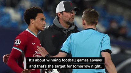 Klopp channels winning mindset in Real comeback attempt