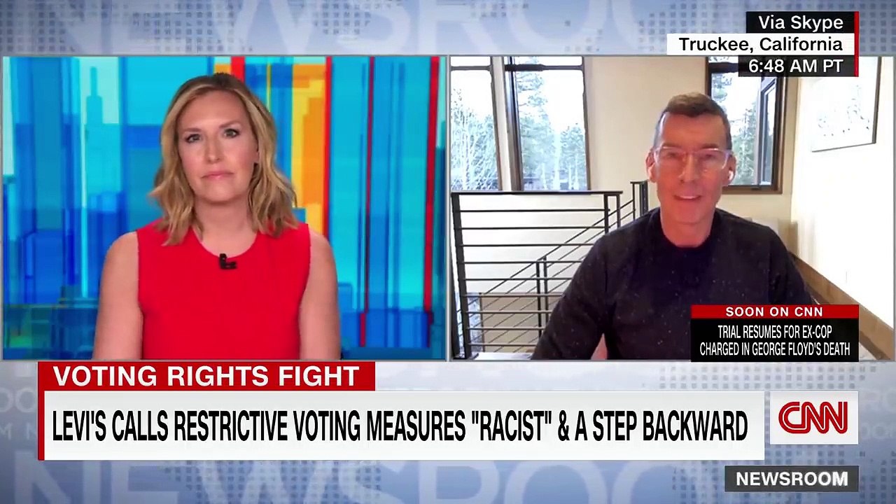 Levi'S Ceo Has Message For Mitch Mcconnell About Voting Rights