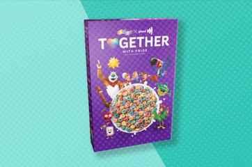 Kellogg's and GLAAD Launch Glittery New Cereal to Raise Funds for LGBTQ+ Youth