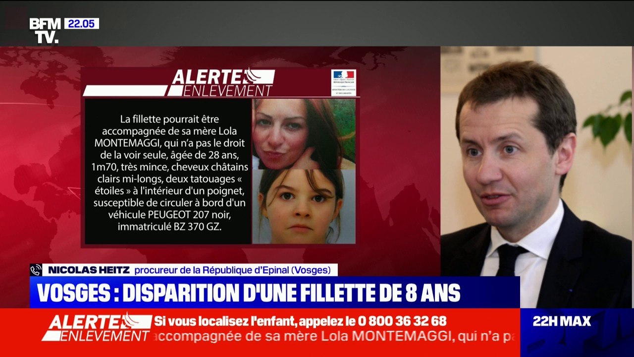 Le procureur de la République d'Épinal donne les critères nécessaires au déclenchement de l'alerte enlèvement