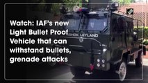 Watch: IAF’s new Light Bullet Proof Vehicle that can withstand bullets, grenade attacks