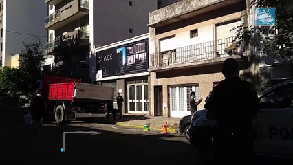 Tensión en el centro de La Plata por un derrumbe en una obra