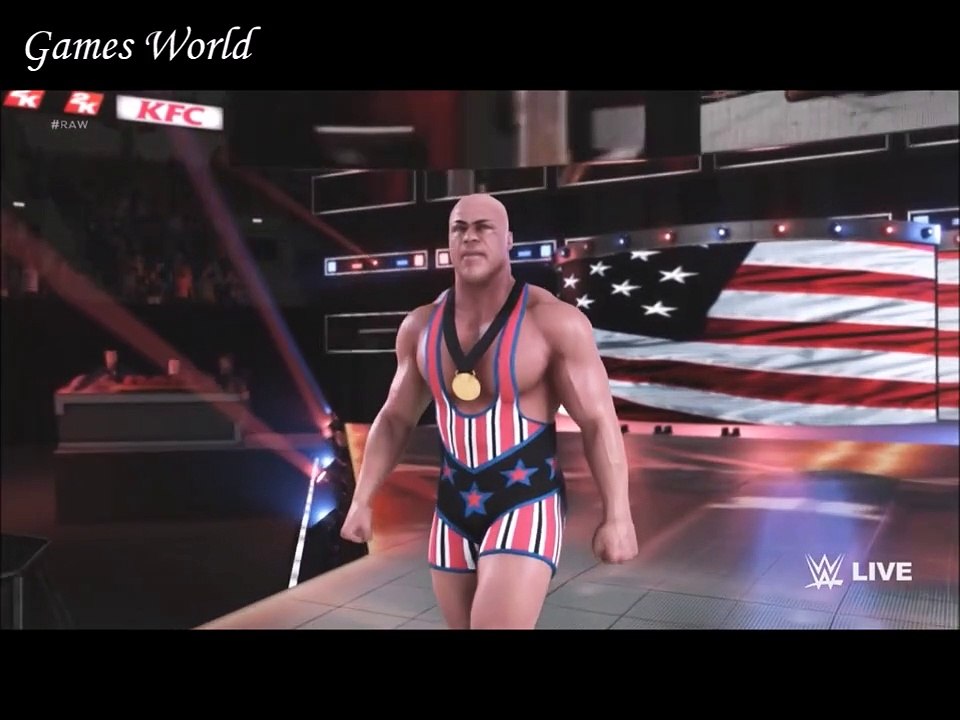 Kurt Angle Vs The Great Khali - Best Game Fight