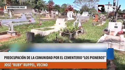 Preocupación de la comunidad por el estado del cementerio “Los Pioneros”
