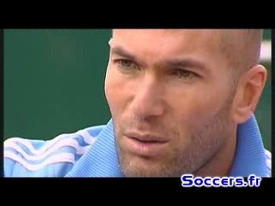 zidane hommage a ronaldo