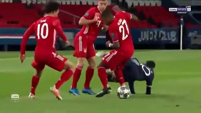 ملخص مباراة وباريس سان جيرمان بايرن ميونخ اليوم 1-0 - تالق نيمار تاهل باريس