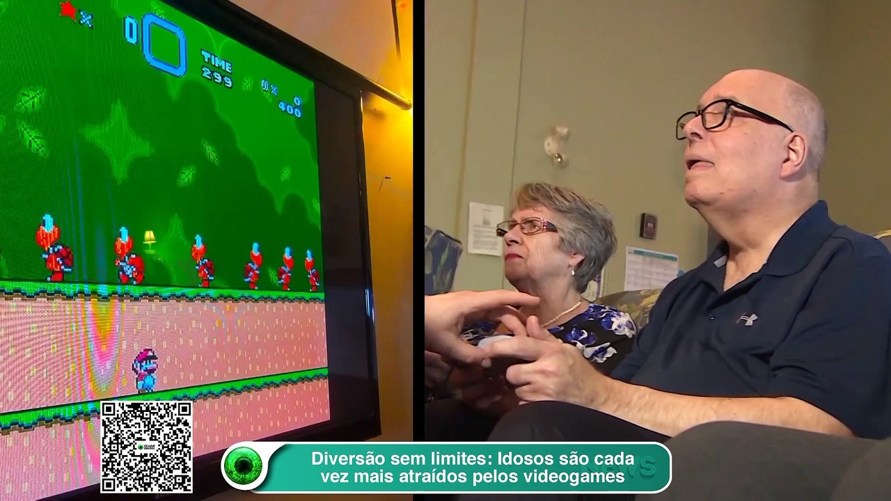 Diversão sem limites- Idosos são cada vez mais atraídos pelos videogames