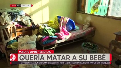 Denuncian que mujer intentó agredir a su bebé de siete meses con una pala