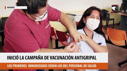 Inició la campaña de vacunación antigripal