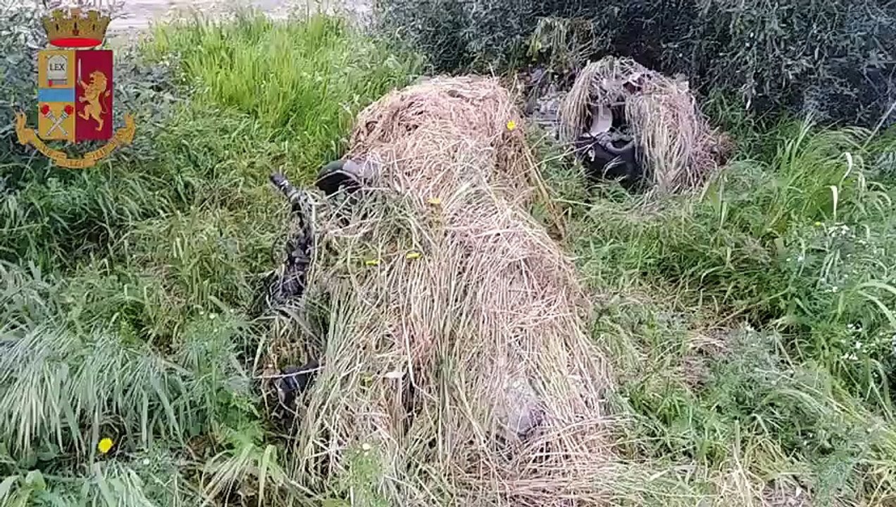 Cerignola (FG) - Motori di auto rubate nascosti...