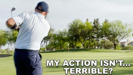 Practicing 40 Yard Chip Shots