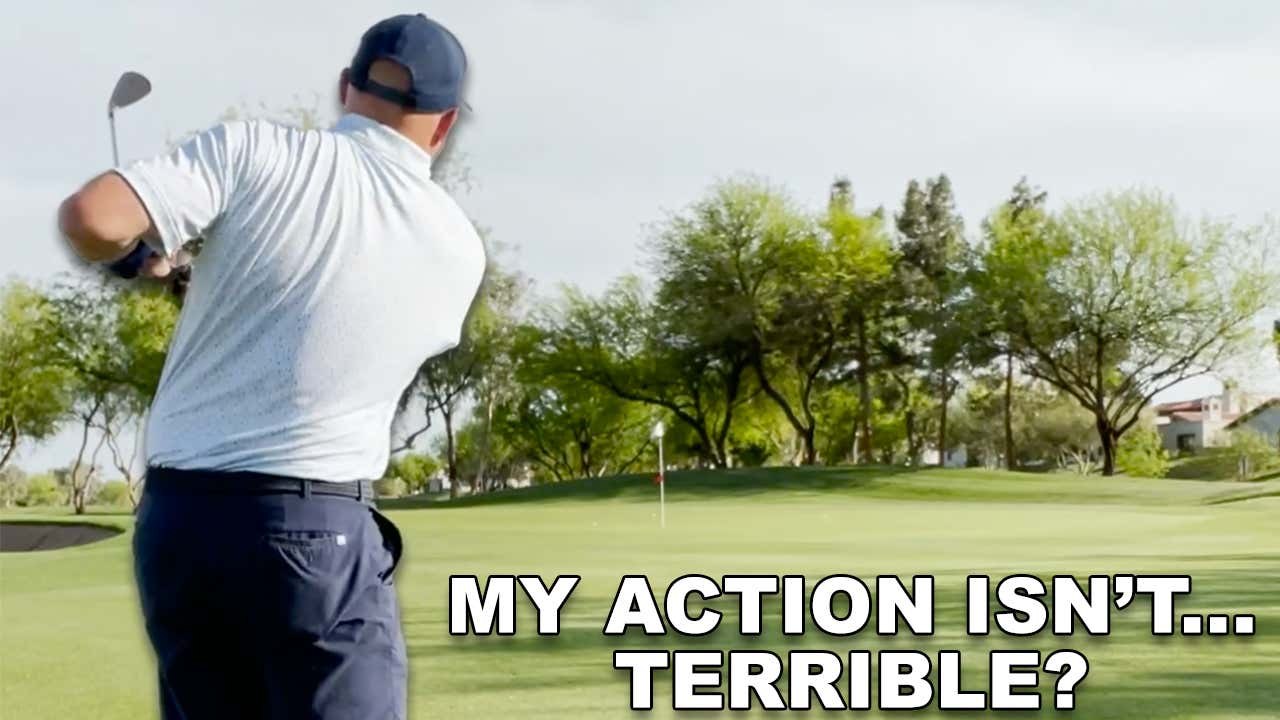 Practicing 40 Yard Chip Shots