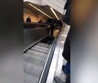 Ayazağa Metrosu’nda yürüyen merdiven çöktü