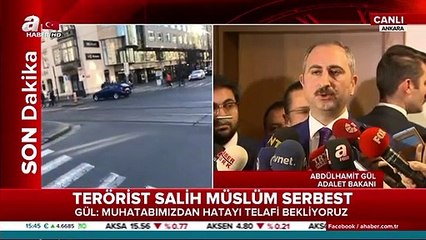 Bakan Gül: Hatanızı telafi edin!