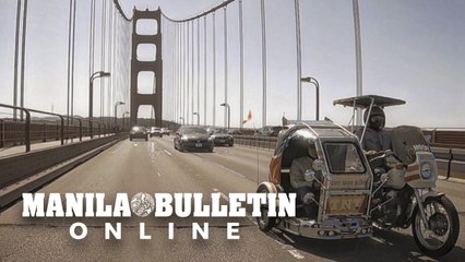 Pinoy tricycle roams the streets of California