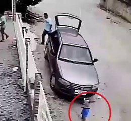 Küçük çocuğun inanılmaz kurtuluşu