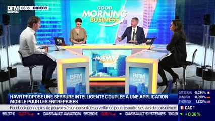 La  pépite : HAVR propose une serrure intelligente couplée à une application mobile pour les entreprises, par Lorraine Goumot - 14/04