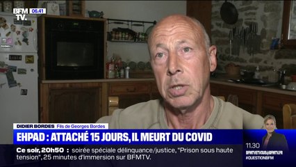 Covid-19: il porte plainte contre un Ehpad après la mort de son père qu'il soupçonne d'avoir été maltraité