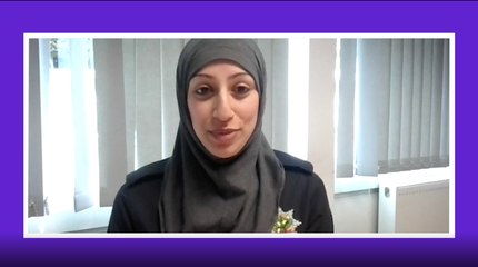 Hijab-wearing firefighter feels proud 'to have broken down a barrier'