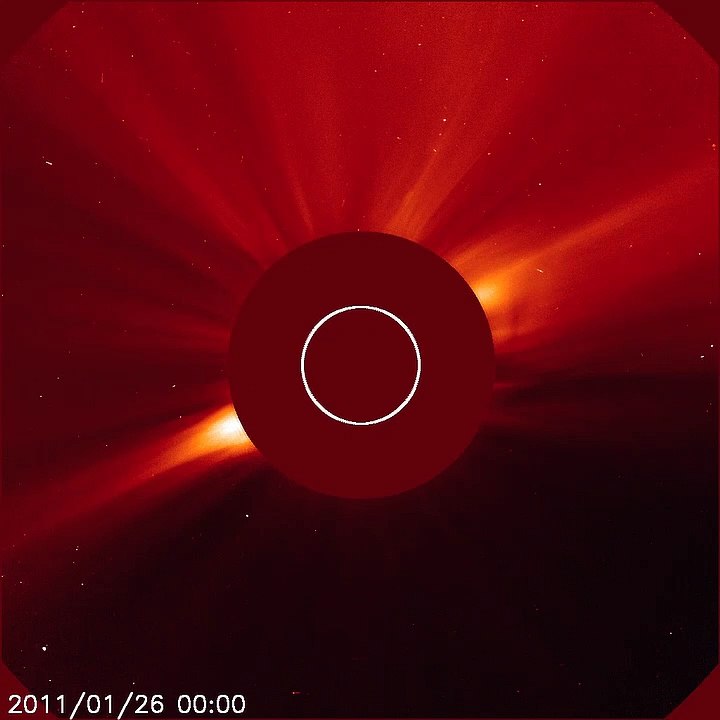 Coronal Mass Ejection Sun Blast