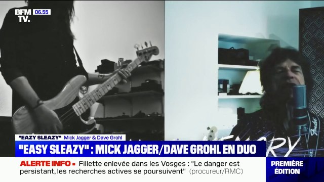 Easy Sleazy : Mick Jagger et Dave Grohl dévoilent un titre surprise en duo