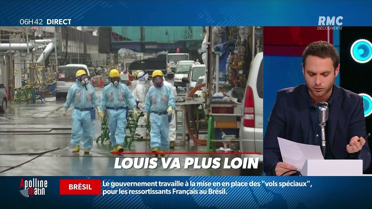 Louis va plus loin : Des eaux radioactives de la centrale de Fukushima déversées dans la mer ? - 14/04