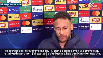 Neymar tacle Joshua Kimmich après la qualification du PSG