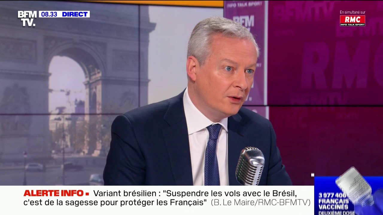 Bruno Le Maire: "Nous travaillons sur une dégressivité des aides, et pas un retrait brutal"