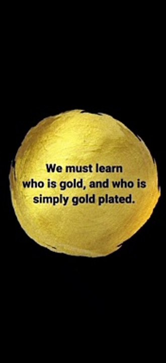 | Worth Watching | Gold Or Gold Plated?