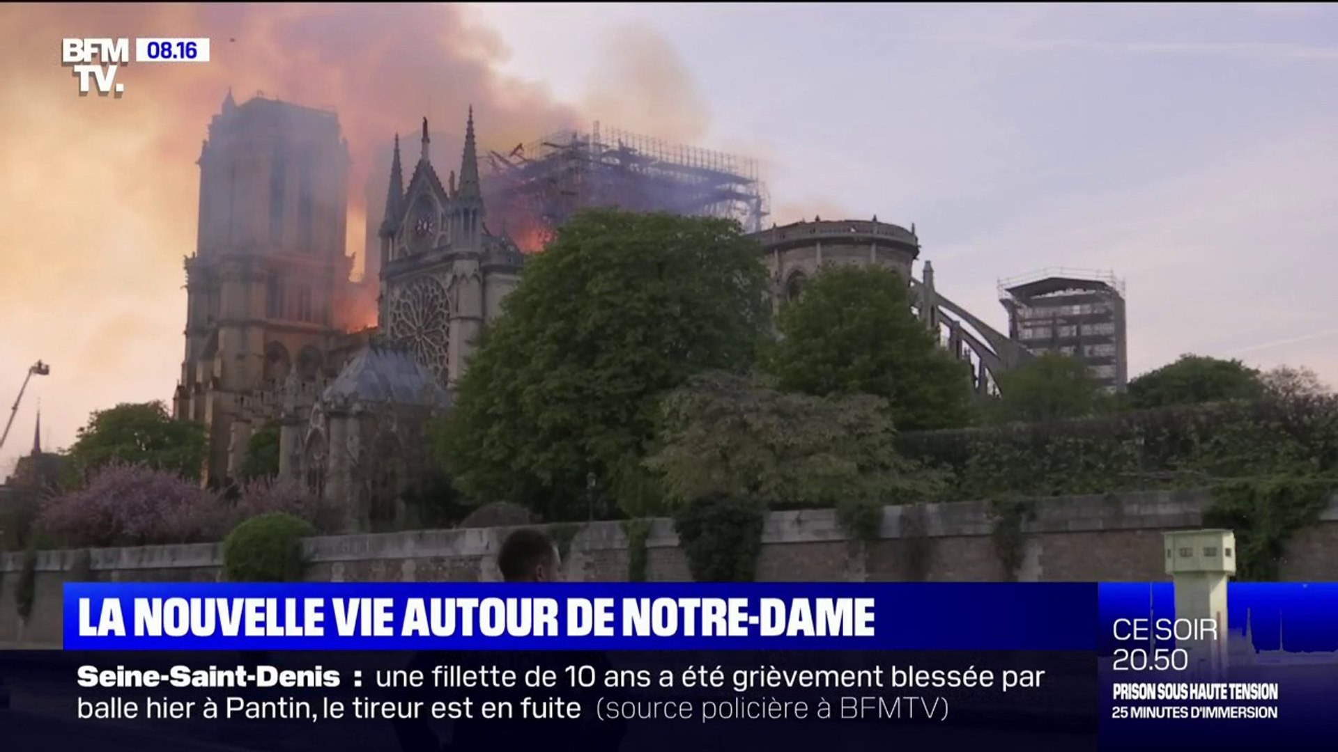 Notre-Dame de Paris: ce que l'incendie a changé dans le quartier - Vidéo  Dailymotion