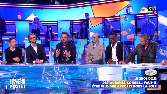 Benjamin Castaldi explique se battre régulièrement avec ses fils qui veulent sortir faire la fête - Touche pas à mon poste , C8