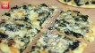 Pizza Aux Épinards & Fromage - Spinach & Cheese Pizza -  بيتزا بالسبانخ