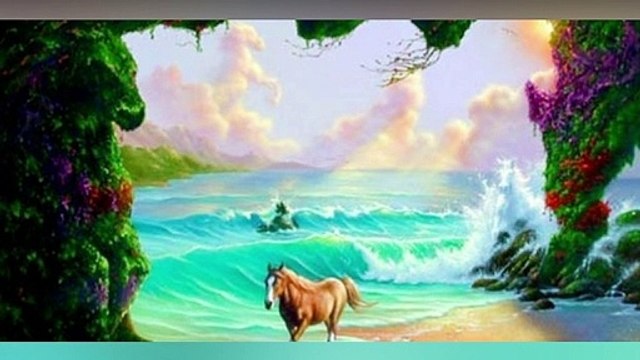 Très peu de personnes peuvent trouver les 6 chevaux cachés dans cette peinture