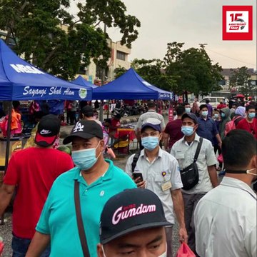 Susahnya jaga penjarakan fizikal di bazar Ramadan!