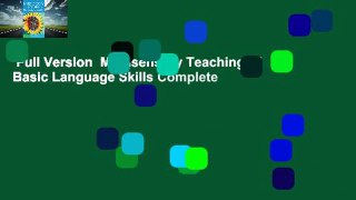 Full Version  Multisensory Teaching of Basic Language Skills Complete