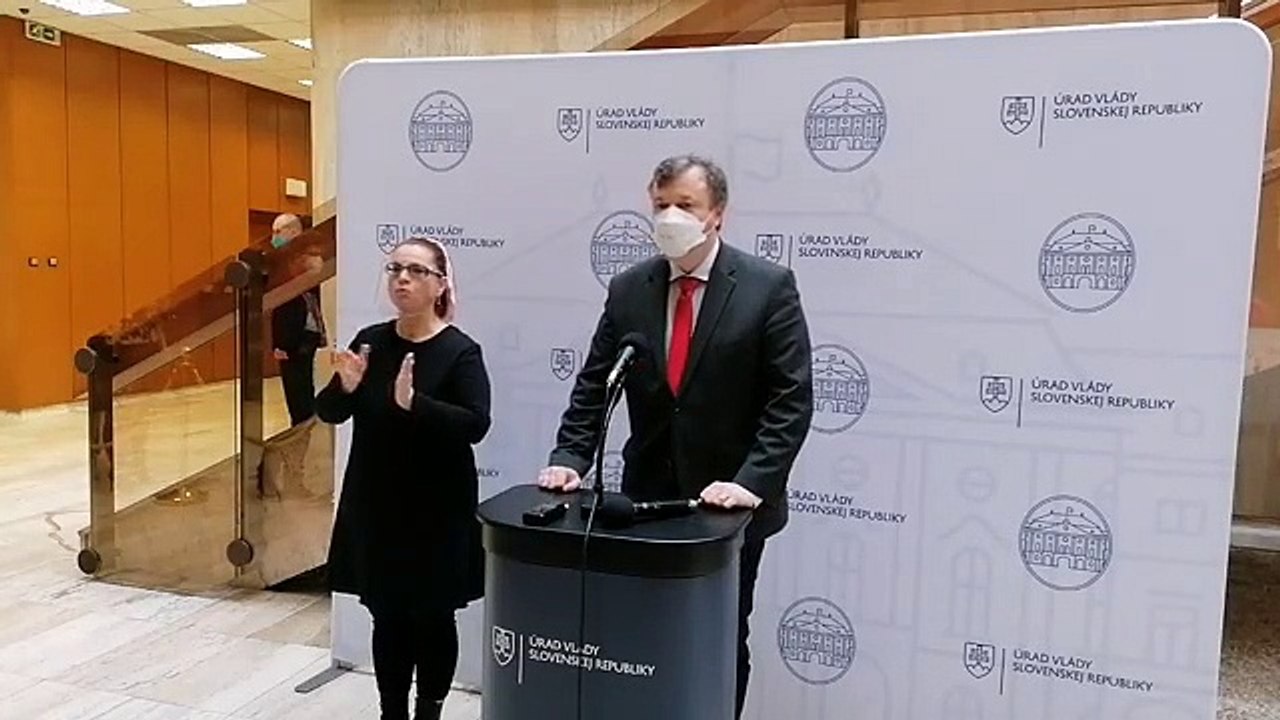 ZÁZNAM: Brífing ministra práce M. Krajniaka pred rokovaním vlády