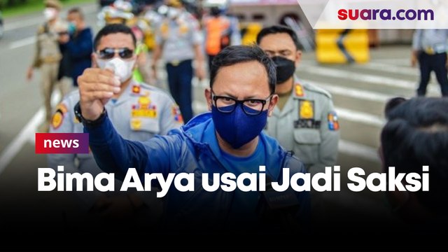 Bima Arya Berikan Keterangan sebagai Saksi dalam Kasus Swab Test RS UMMI di PN Jaktim