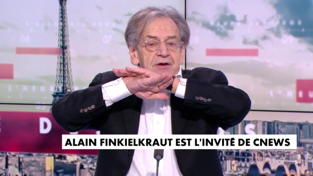Alain Finkielkraut : «L'islamo-gauchisme est fondé sur deux identifications abusives»