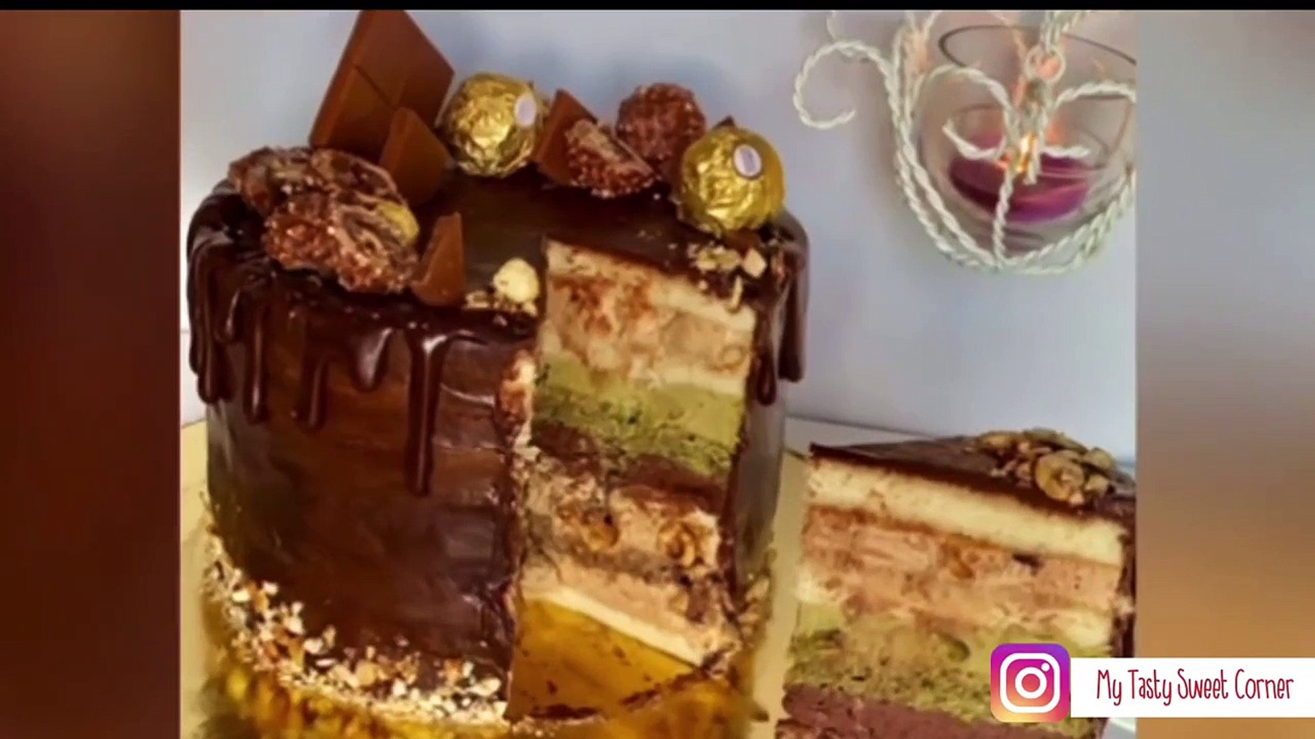 Gateau Noisette Pistache Chocolat وصفه اكثر من رائعه و بنه لااا تقاوم Video Dailymotion