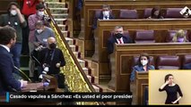 Casado vapulea a Sánchez en el Congreso: «Es usted el peor presidente de la democracia»