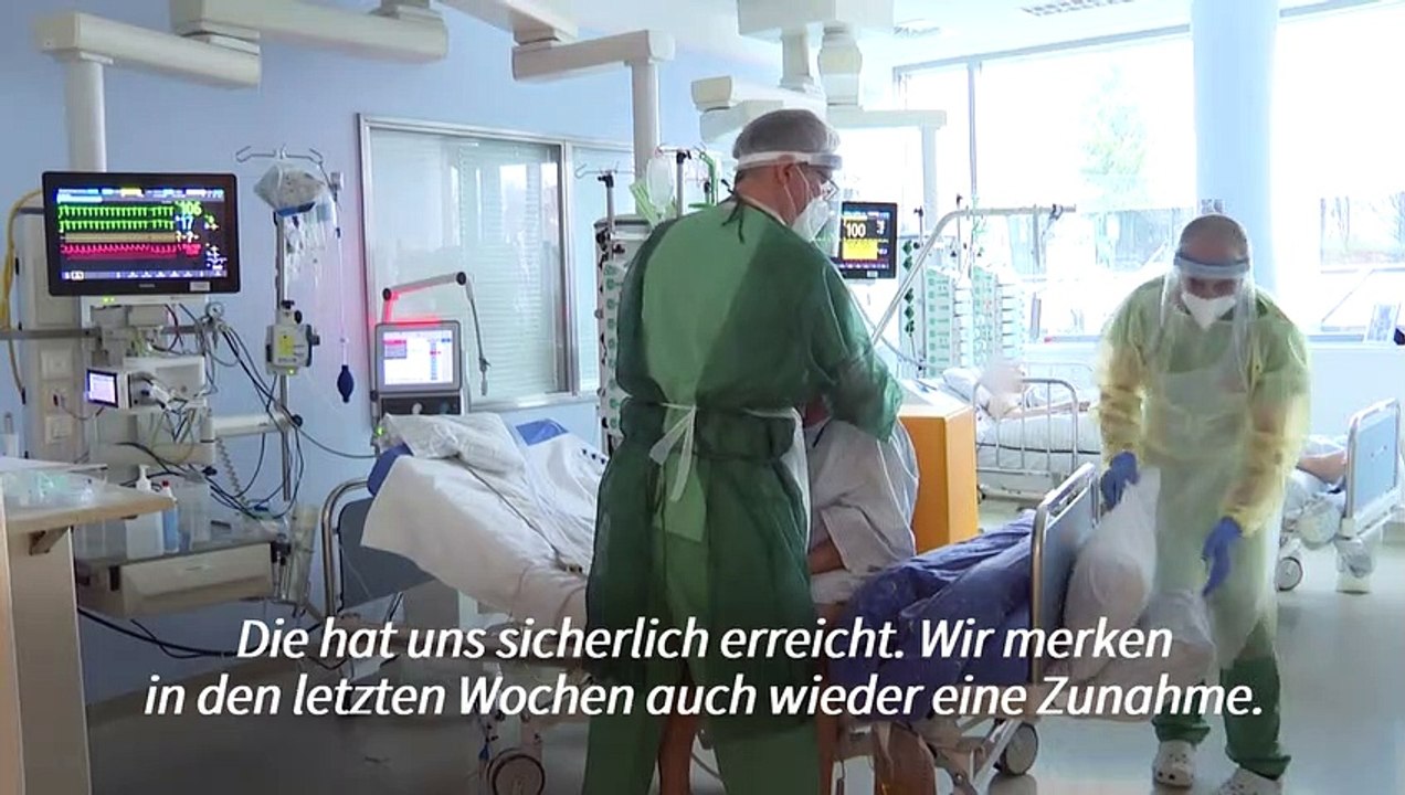 Intensivmediziner: 'Die dritte Welle ist angekommen'