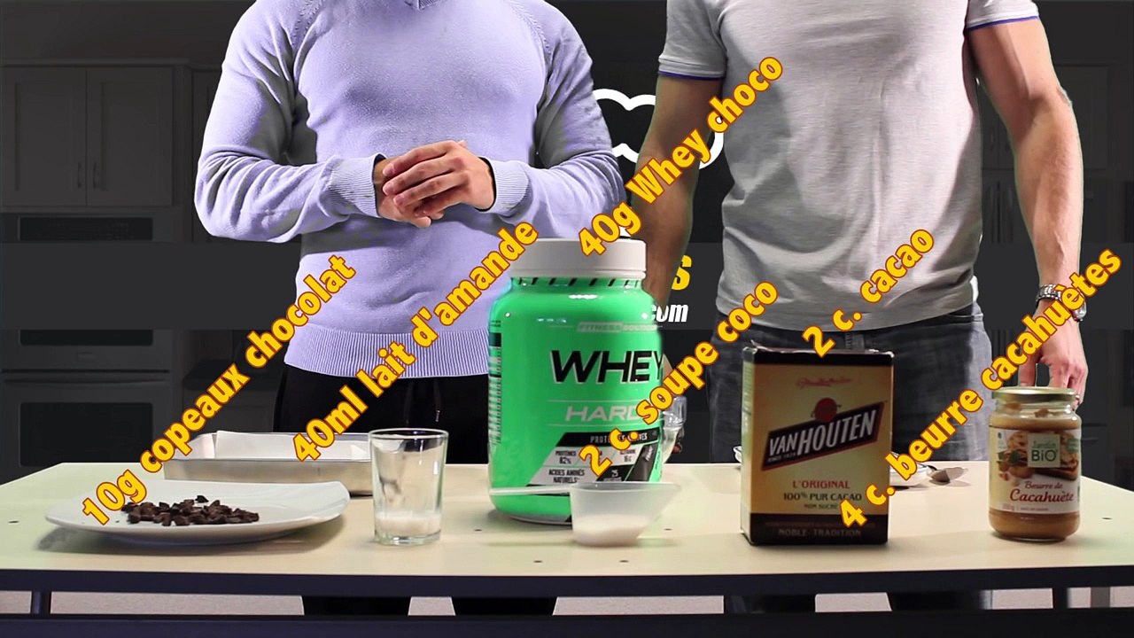 Recette Cookie À La Whey Chocolat Noisette, Par Hugo Et Jean De All Musculation