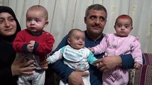 Suriyeli üçüzlere ''Recep, Tayyip ve Emine'' isimleri verildi