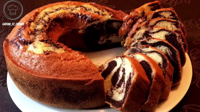 Cake Marbré Hyper Moelleux,Recette Très Facile