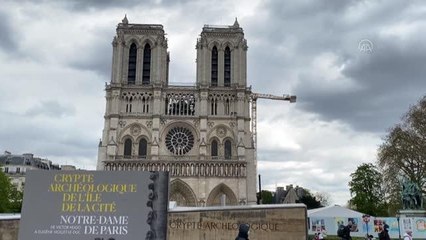 Fransa'da 2019'da yanan Notre Dame Katedrali'nin restorasyonuna hala başlanamadı