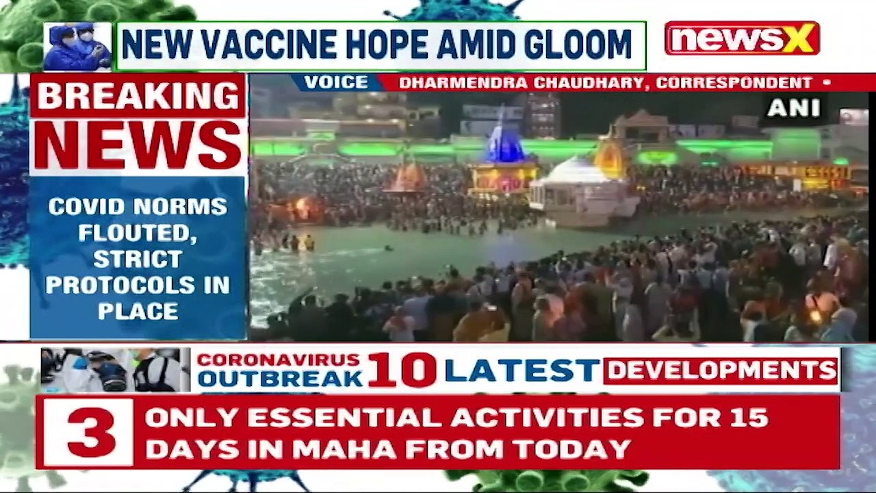 Security Arrangements In Place Amid Kumbh Mela _ Covid Norms Flouted _ NewsX