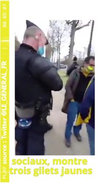Verbalisés parce qu'ils portaient un gilet jaune ?