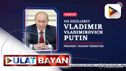 Mas mabilis na delivery ng 20-M doses ng Sputnik V vaccine sa Pilipinas, napagkasunduan